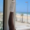 WHITE PILATES SOCKS (5)
